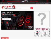 Tablet Screenshot of grupoe-byte.com